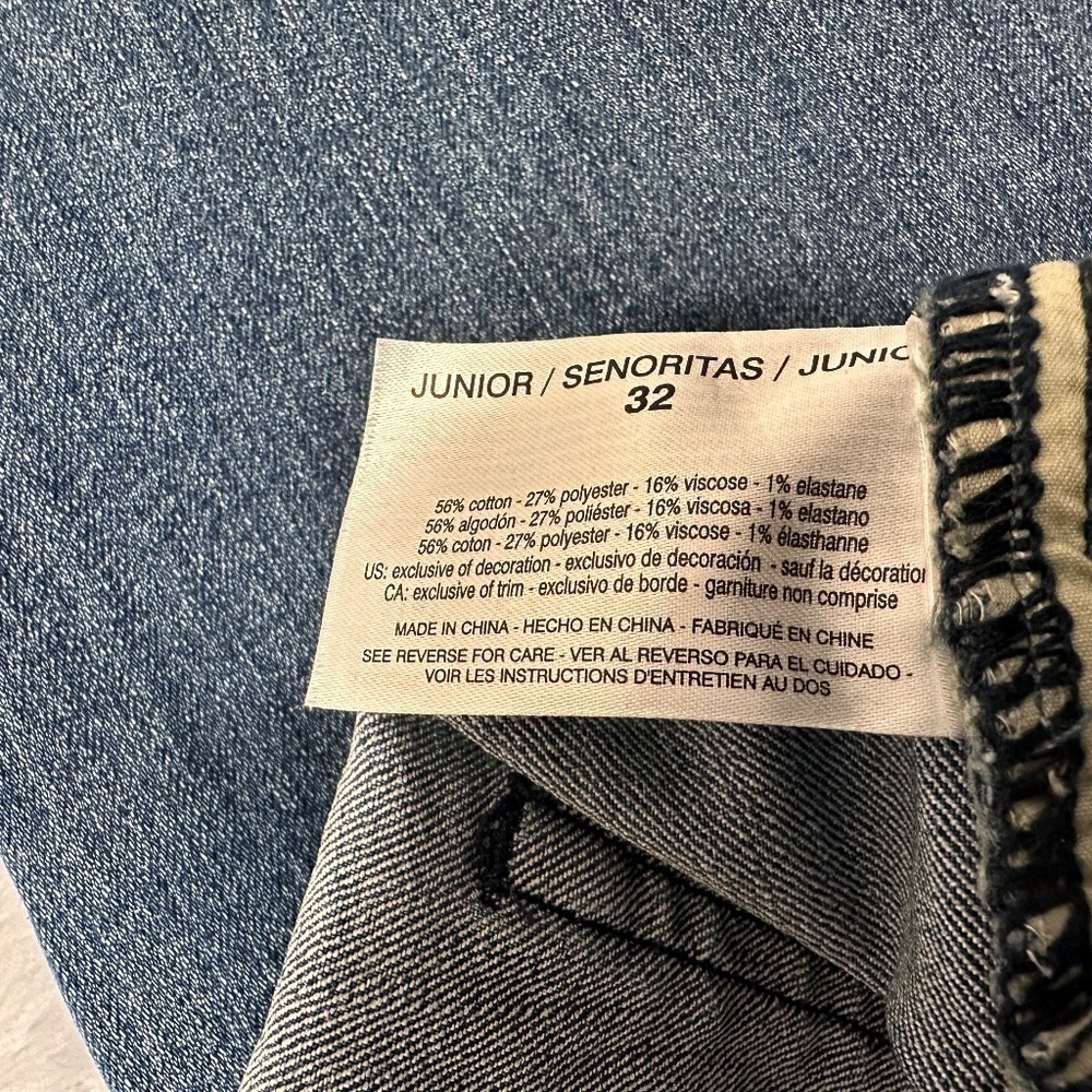 William Rast Women's Medium Wash Side Zip Ankle Skinny Jeans Size 32 - Picture 13 of 13